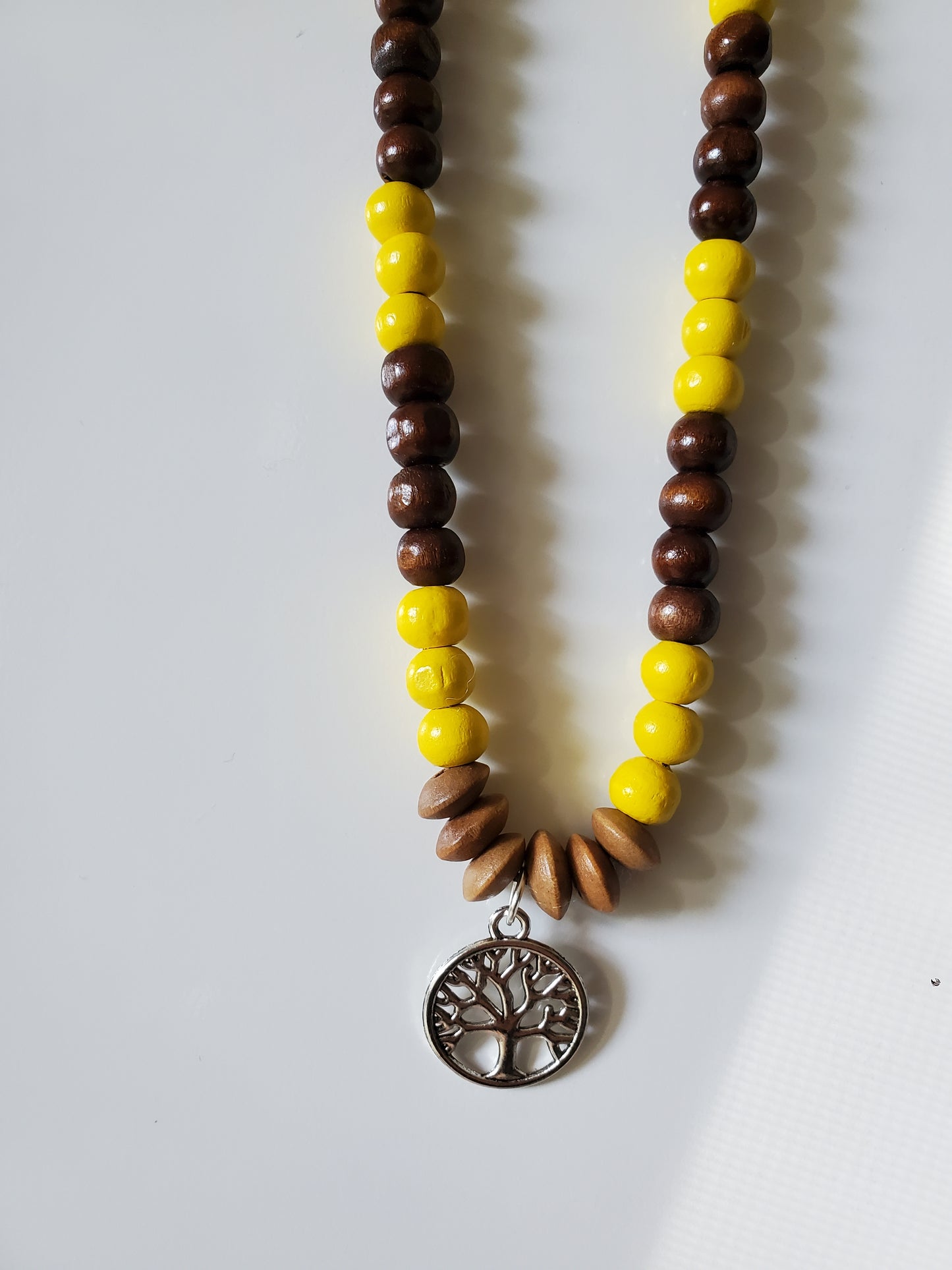 Wooded Tree of Life Necklace