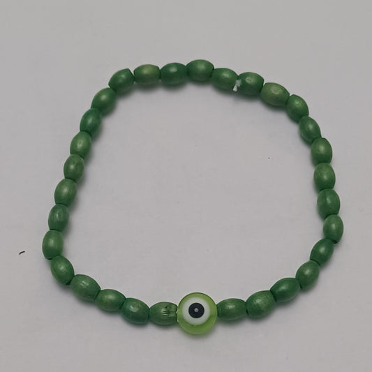 Green Eye Bracelet