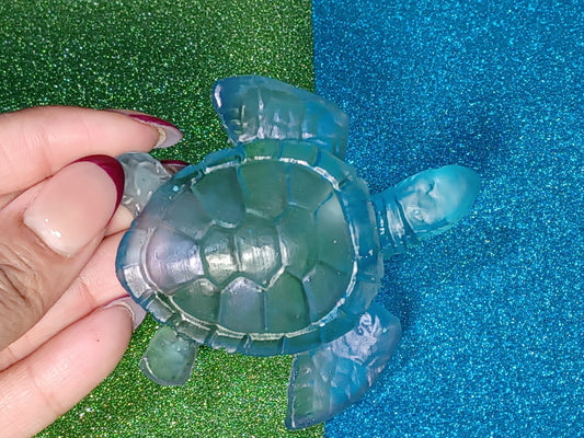 Blue Sea Turtle Décor