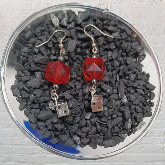 Dice Earrings