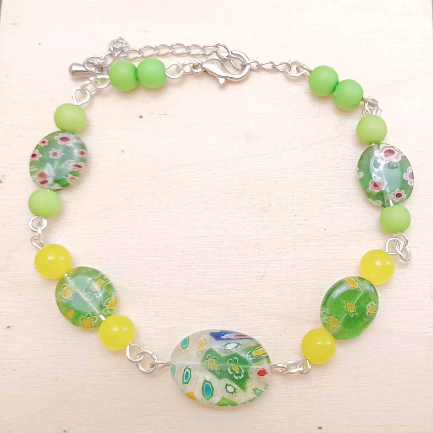 Flower Chain Bracelet