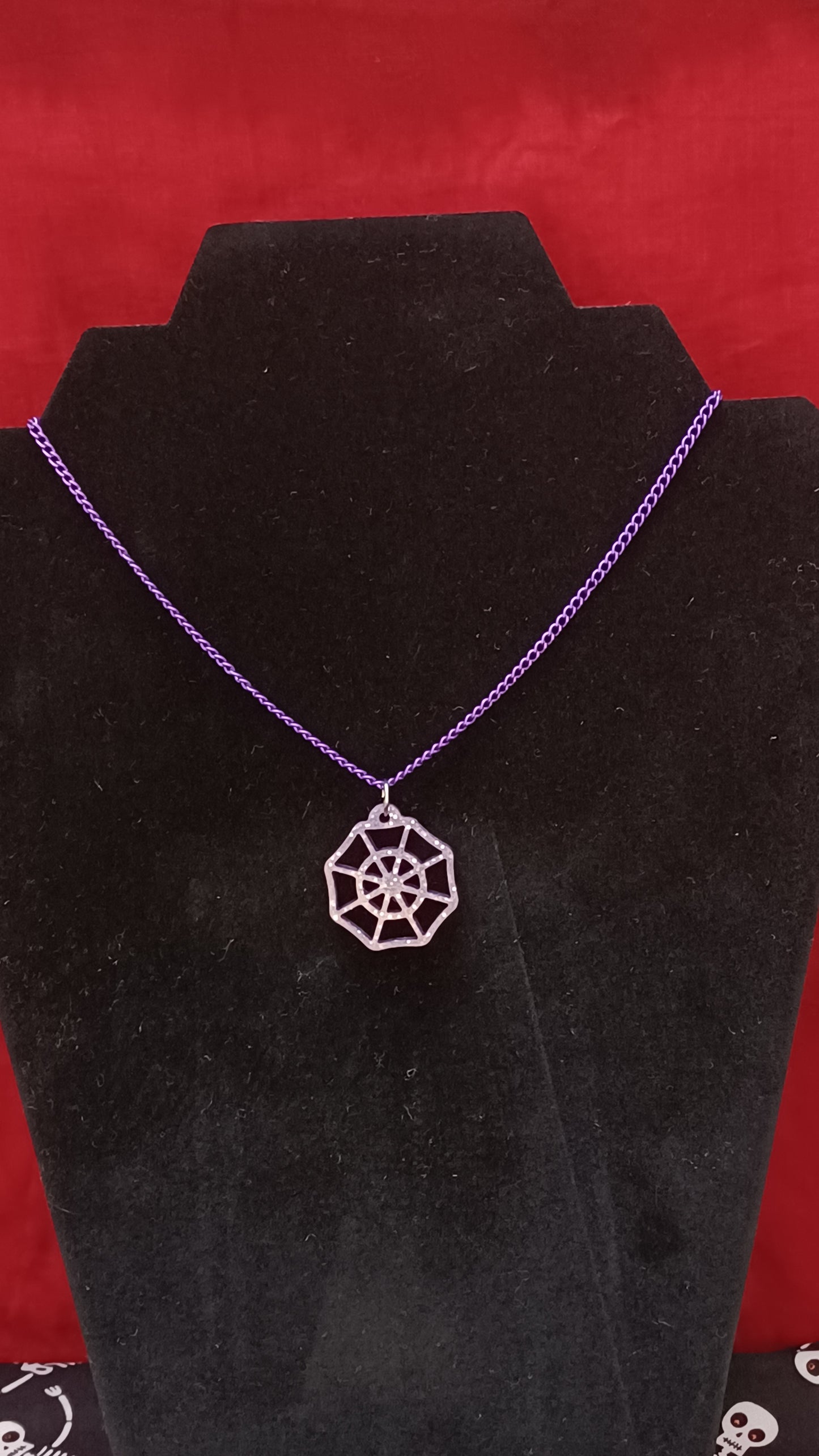 Spiderweb Necklace