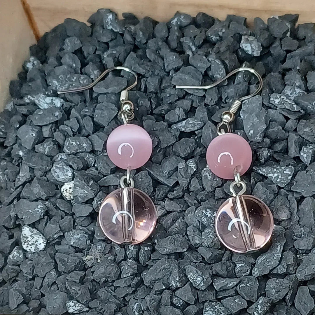 Pink Earrings