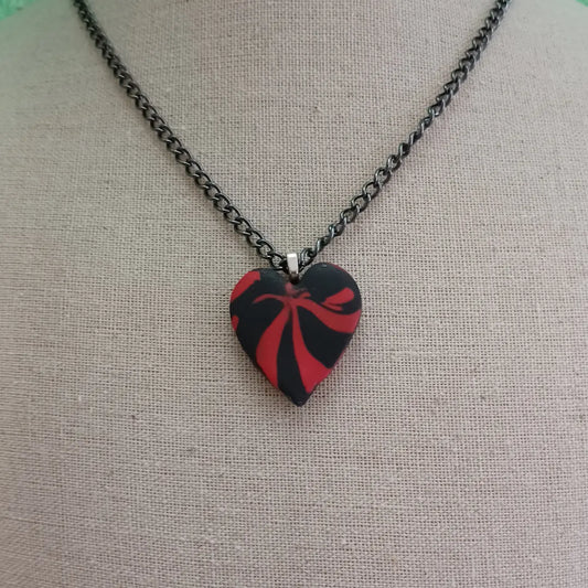 Marble Heart Necklace