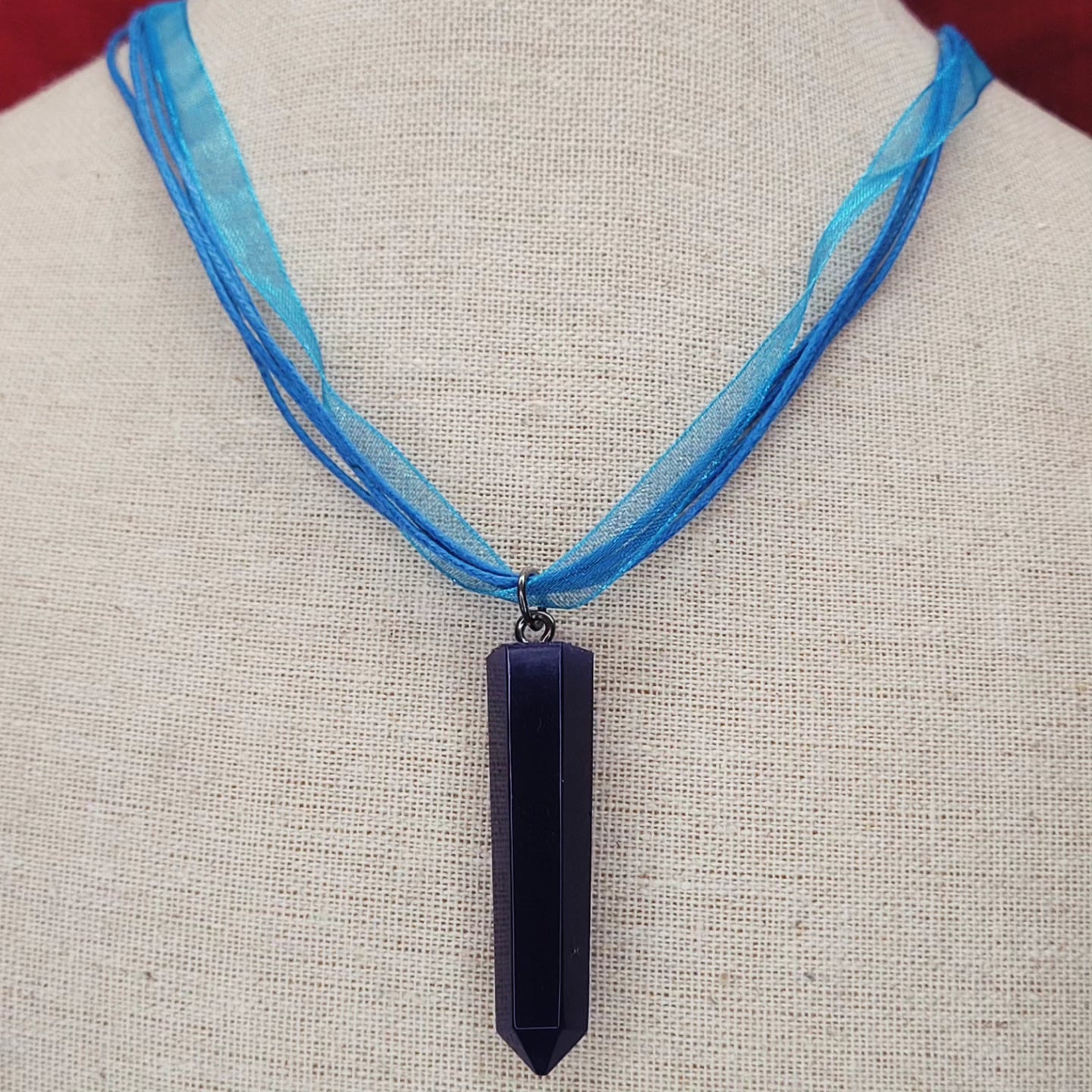 Upside down Obelisk Necklace